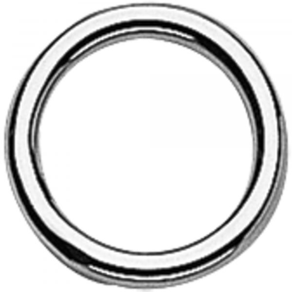 Round ring for hames - Stainless steel
