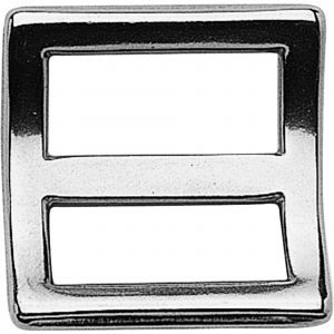 Rein slide - Stainless steel, 25 mm clear width