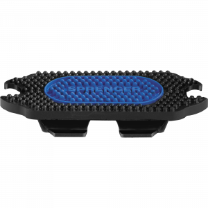 Stirrup pads for Bow Balance Stirrups - Rubber black / blue, size 130 mm (5 1/8")
