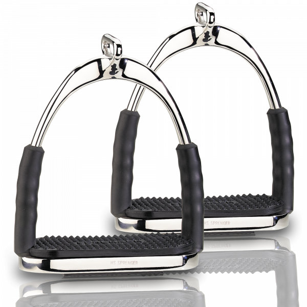 System-4 Stirrups with offset eye - Stainless steel, size 120 mm (4 3/4")