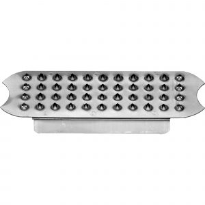 Stirrup pads for System-4 and Fillis stirrups - Stainless steel, size 120 mm (4 3/4")