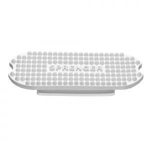 Stirrup pads for Fillis stirrups - Rubber white, size 120 mm