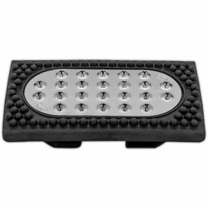 Stirrup pads for Flexcite Stirrups - Rubber with stainless steel grip inlay, size 120 mm