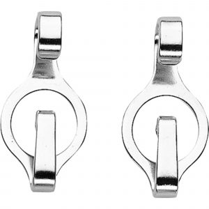 FLAT CURB CHAIN HOOKS STAINLESS STEEL