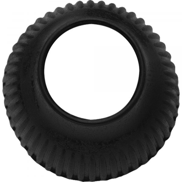 Ribbed bell Boots - Rubber black, Measures 75 x 140 mm