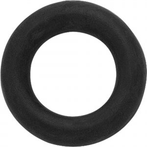 Lunge rings - Rubber black