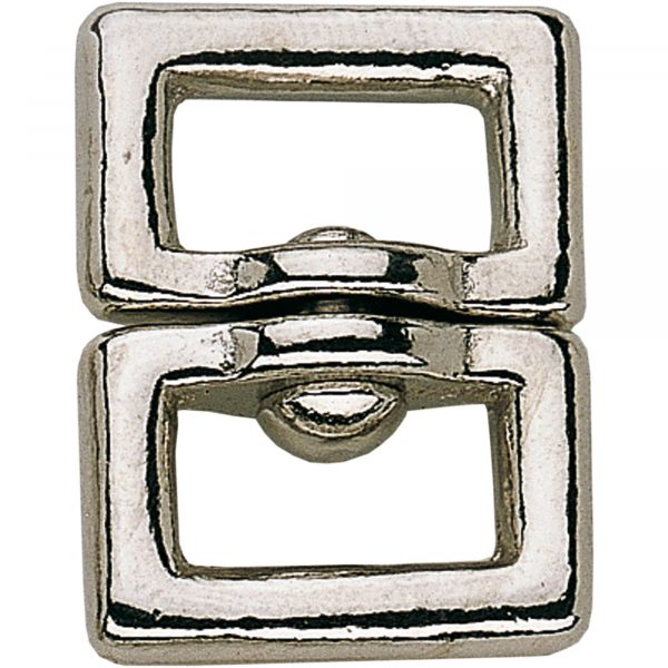 Swivel small - German Silver, 14 mm clear width