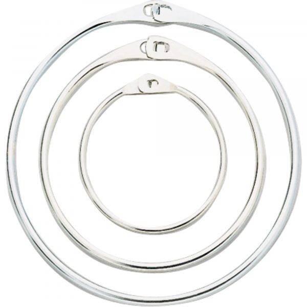 Display ring Ø 120 mm - Steel nickel plated