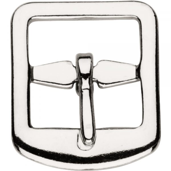 Stirrup leather buckle - Steel nickel plated, 29 mm clear width