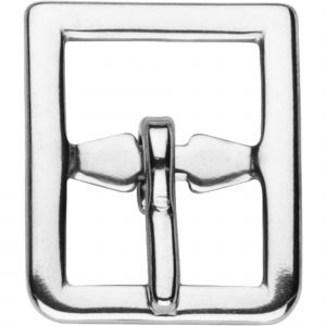Stirrup leather buckle - Stainless steel, 25 mm clear width