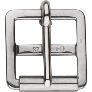 Girth buckle - Stainless steel, 29 mm clear width