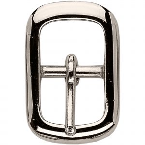 Buckle - German Silver highly polished, 27 mm clear width