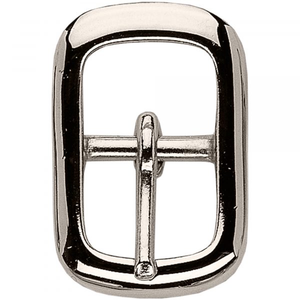 Buckle - German Silver highly polished, 27 mm clear width