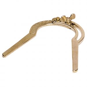Wither gauge  brass polished