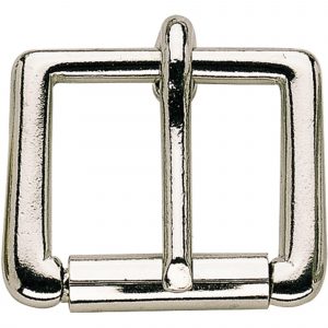 Buckle with roller - German Silver, 29 mm clear width