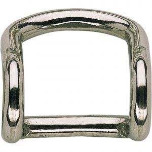 Buckle for reins - Stainless steel, 24 mm clear width