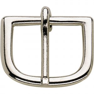 Bridle buckle - German Silver, 29 mm clear width