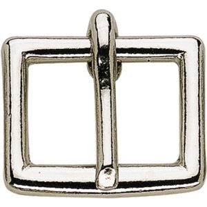 Bridle buckle - German Silver, 20 mm clear width