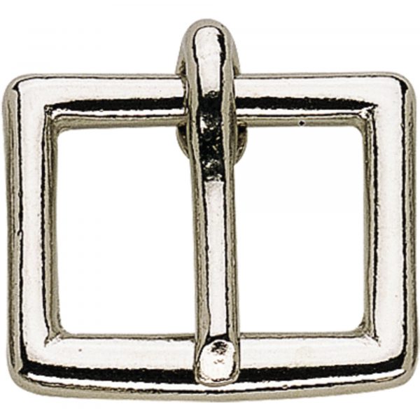 Bridle buckle - German Silver, 16 mm clear width