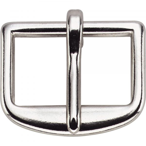 Bridle buckle - German Silver, 20 mm clear width