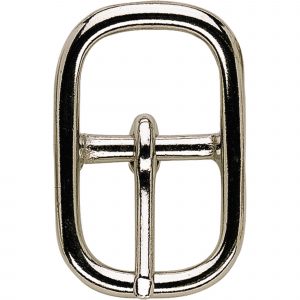 Bridle buckle - German Silver, 25 mm clear width