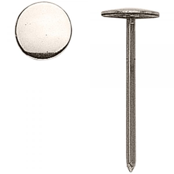 Saddle nail - German Silver highly polished