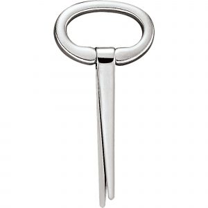 Fall down staple - German Silver