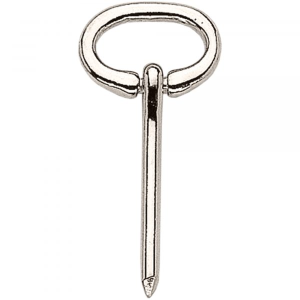Fall down staple - German Silver, 21 mm clear width