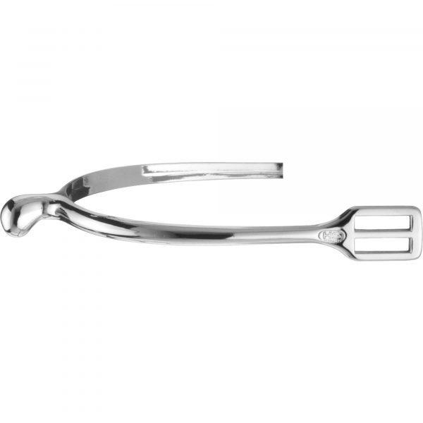 Spurs for children - Neverrust chrome plated, 15 mm ball-shaped