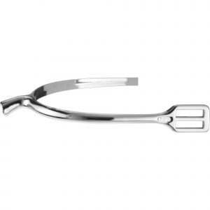 Pony spurs - Neverrust chrome plated, 15 mm flat