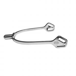 ULTRA fit SLIMLINE Children spurs with Balkenhol fastening - Stainless steel, 15 mm rounded
