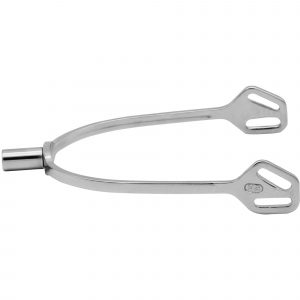 ULTRA fit SLIMLINE spurs with Balkenhol fastening - Stainless steel, 15 mm flat