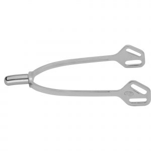 ULTRA fit SLIMLINE spurs with Balkenhol fastening - Stainless steel, 20 mm rounded