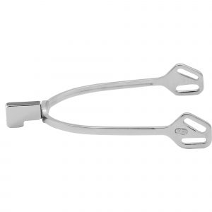 ULTRA fit SLIMLINE spurs with Balkenhol fastening - Stainless steel, 20 mm flat