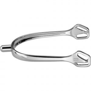 ULTRA fit spurs with Balkenhol fastening - Stainless steel, 15 mm rounded