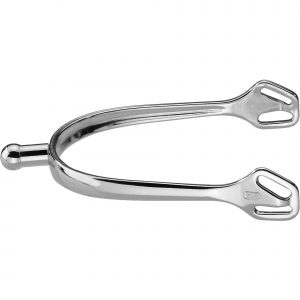 ULTRA fit spurs with Balkenhol fastening - Stainless steel, 20 mm ball-shaped