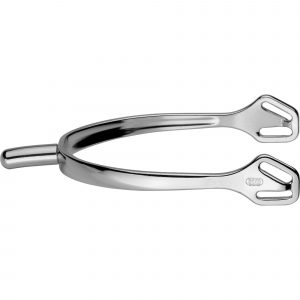 ULTRA fit spurs with Balkenhol fastening - Stainless steel, 25 mm rounded