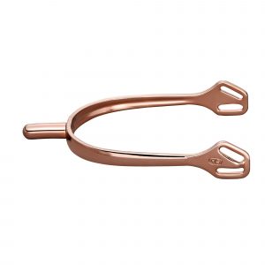 ULTRA fit spurs with Balkenhol fastening - Stainless steel "Bronze", 25 mm rounded