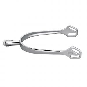 ULTRA fit spurs with Balkenhol fastening - Stainless steel, 30 mm rounded