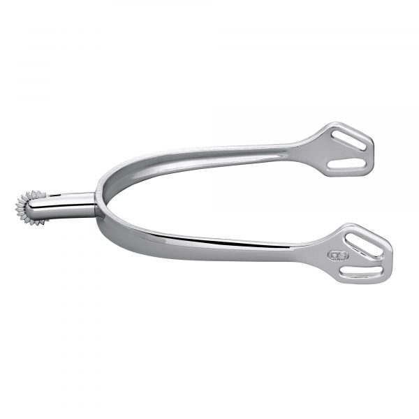 ULTRA fit spurs with Balkenhol fastening - Stainless steel, 30 mm rounded