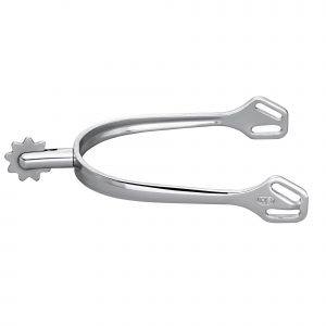 ULTRA fit spurs with Balkenhol fastening - Stainless steel, 30 mm rounded