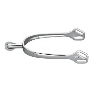 ULTRA fit spurs with Balkenhol fastening - Stainless steel, 30 mm rounded