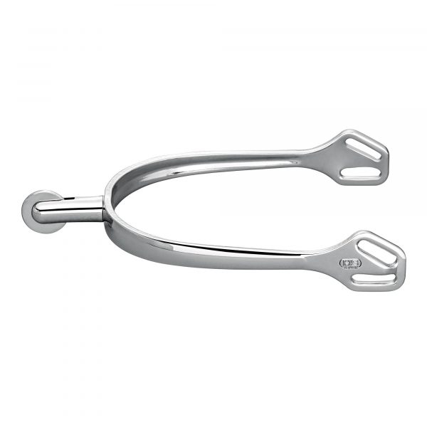 ULTRA fit spurs with Balkenhol fastening - Stainless steel, 30 mm rounded