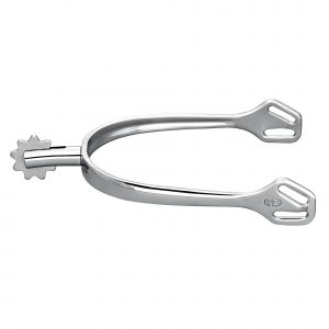 ULTRA fit spurs with Balkenhol fastening - Stainless steel, 30 mm flat