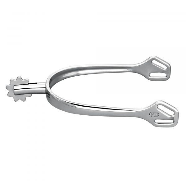 ULTRA fit spurs with Balkenhol fastening - Stainless steel, 30 mm flat