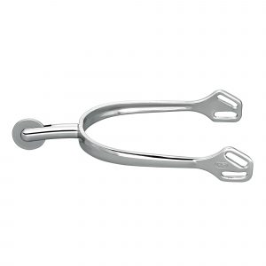 ULTRA fit spurs with Balkenhol fastening - Stainless steel, 40 mm rounded