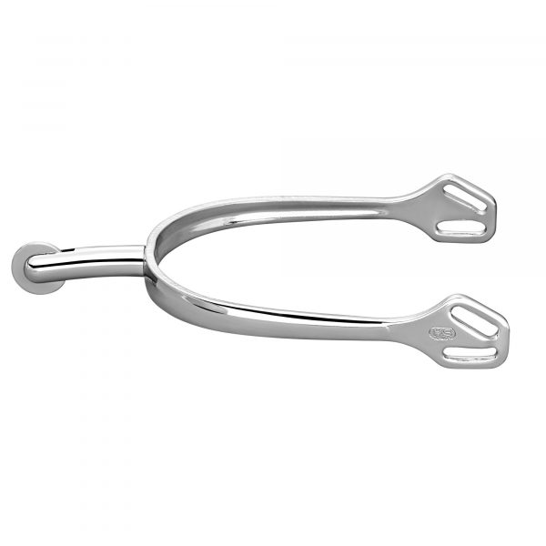 ULTRA fit spurs with Balkenhol fastening - Stainless steel, 40 mm rounded
