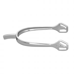 ULTRA fit spurs with Balkenhol fastening - Stainless steel, 25 mm flat
