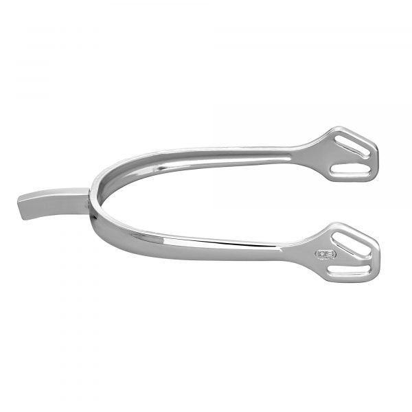 ULTRA fit spurs with Balkenhol fastening - Stainless steel, 25 mm flat