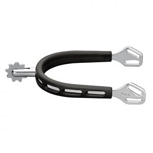 ULTRA fit EXTRA GRIP spurs with Balkenhol fastening - Stainless steel, 30 mm rounded
